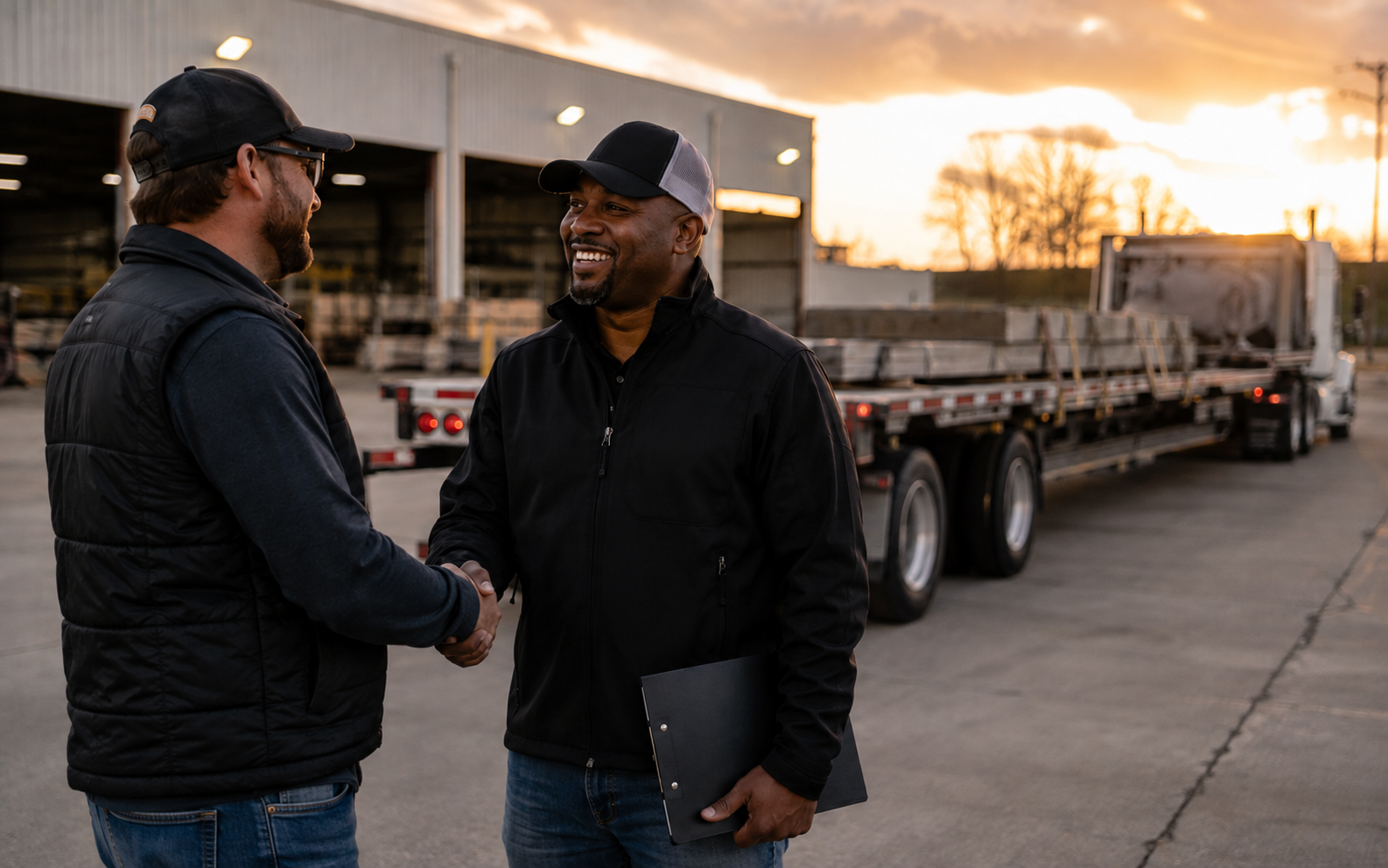 Business handshake